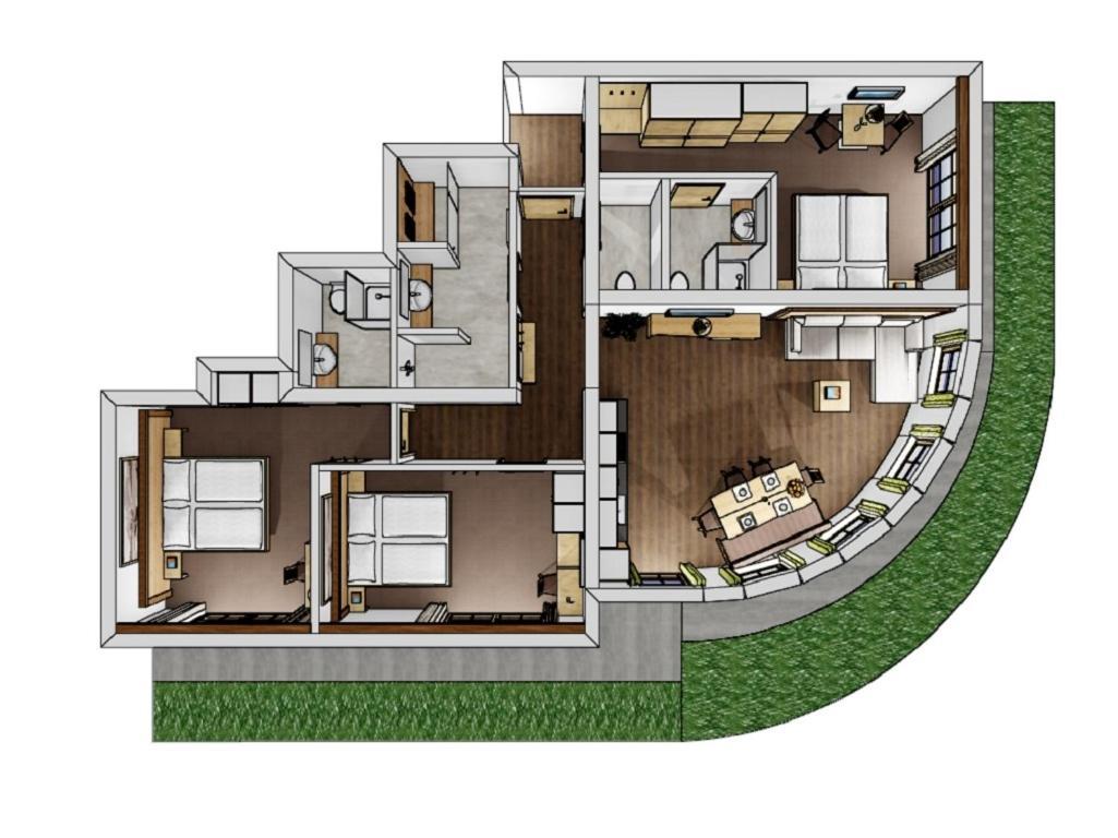 פיס Appartements Alexander מראה חיצוני תמונה